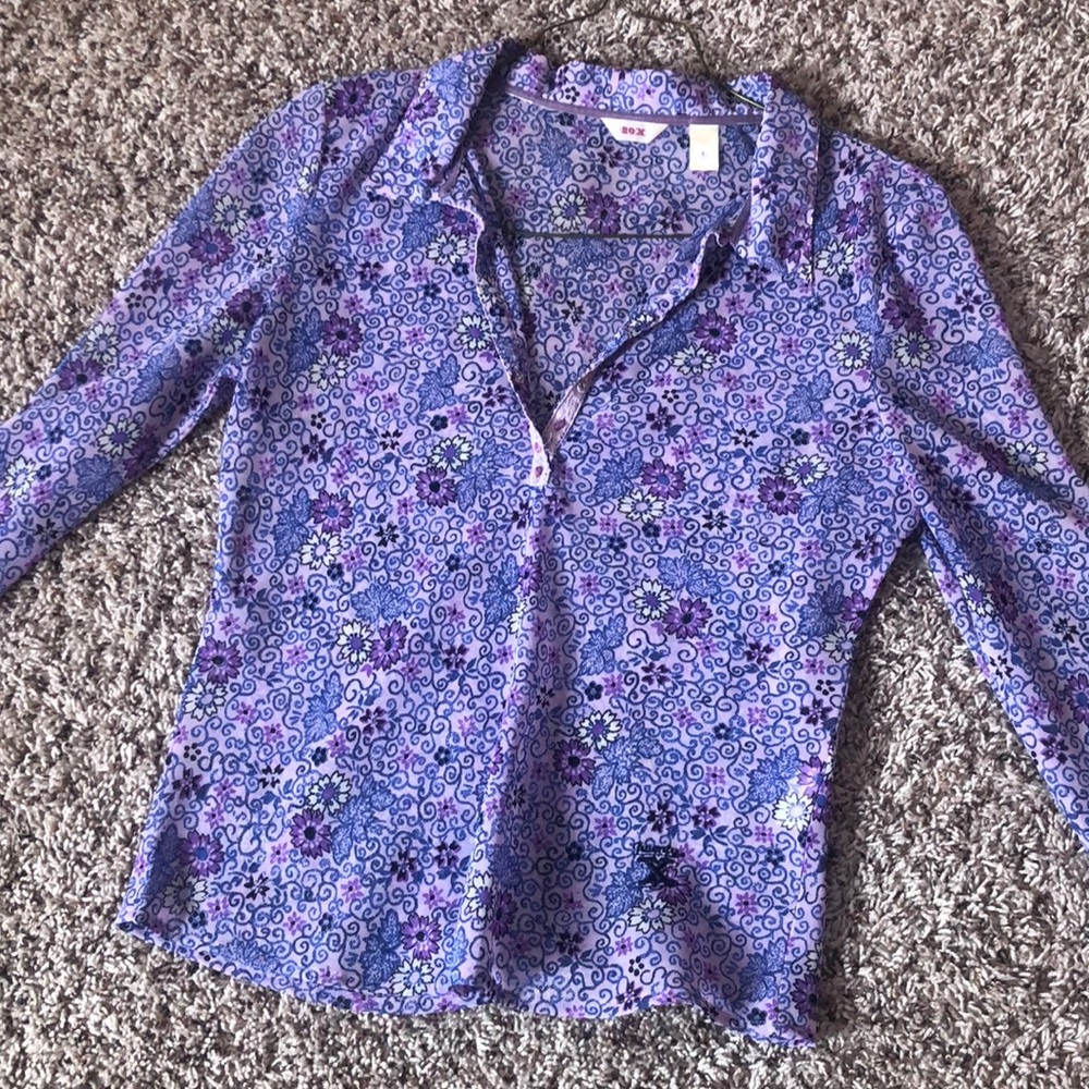 Purple blouse